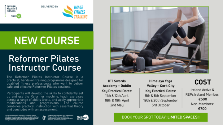 NEW! Government Funding Available for our Reformer Course