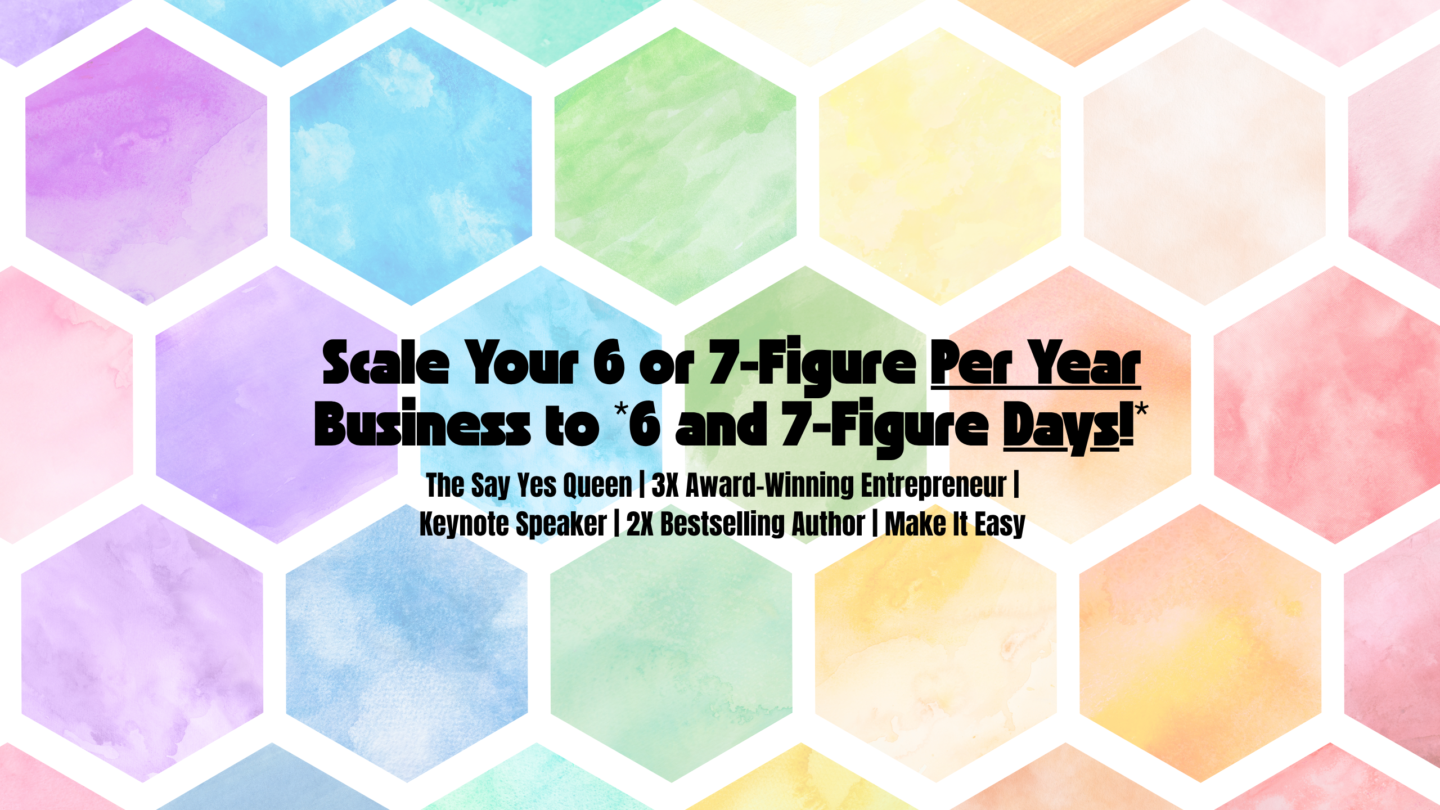 Say Yes and Figure It Out