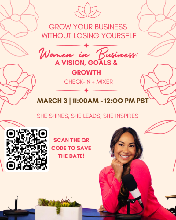 :  💪 Celebrate Women’s Month by investing in yourself and your business!