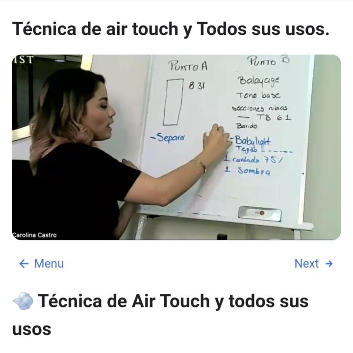 Técnica de airtouch