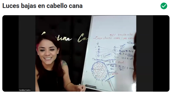 Luces bajas en cabello cana