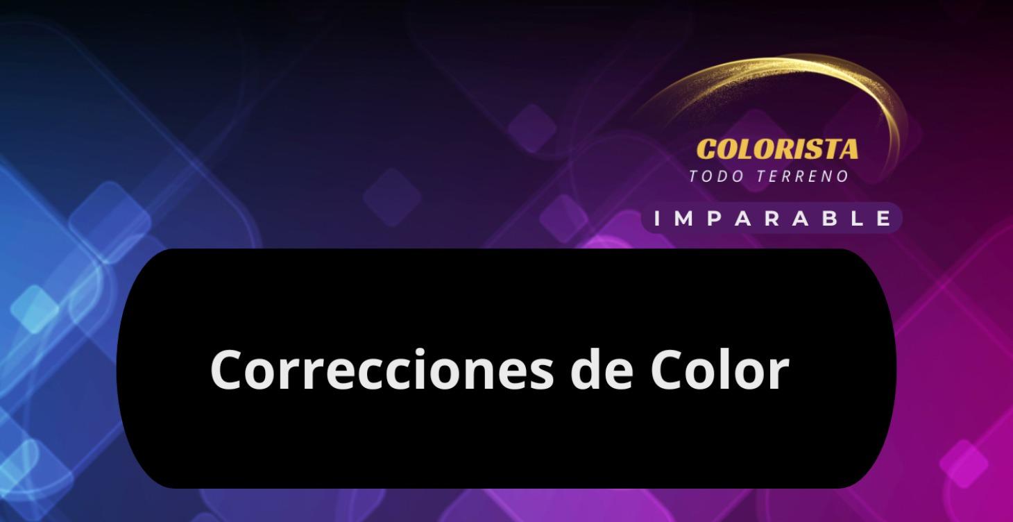 Correcciones de color