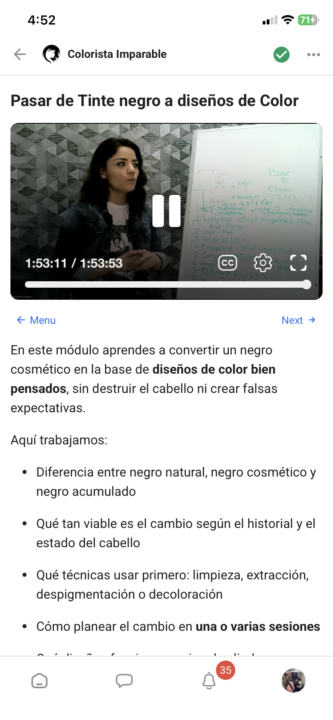 De negro a efecto de color 