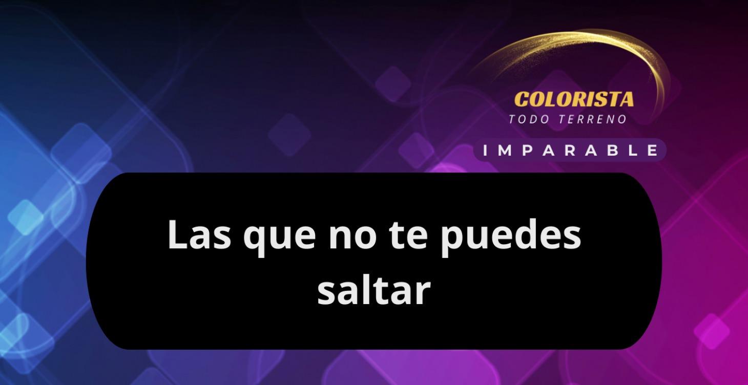 Las que no te puedes saltar
