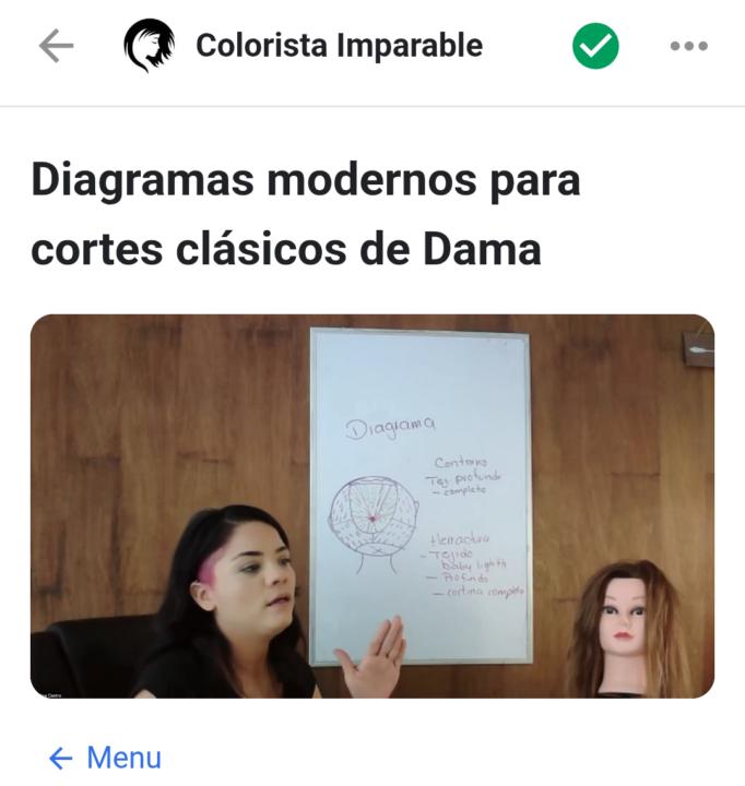 Diagramas modernos para cortes clásicos de dama