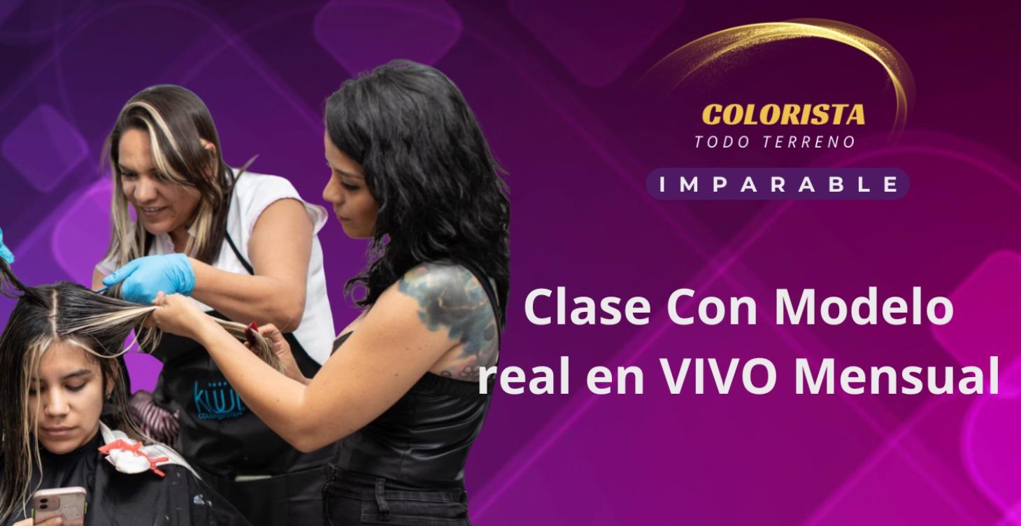Clase CON MODELO REAL EN VIVO