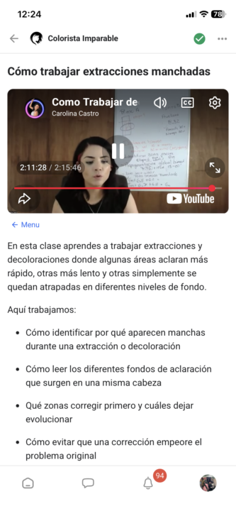 Como trabajar decoloración manchadas 