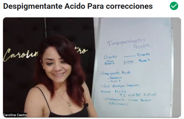 Despigmentante Acido Para correcciones