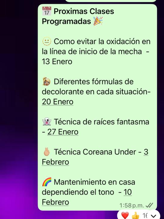 Qué tema propones para próximas clases ?? 