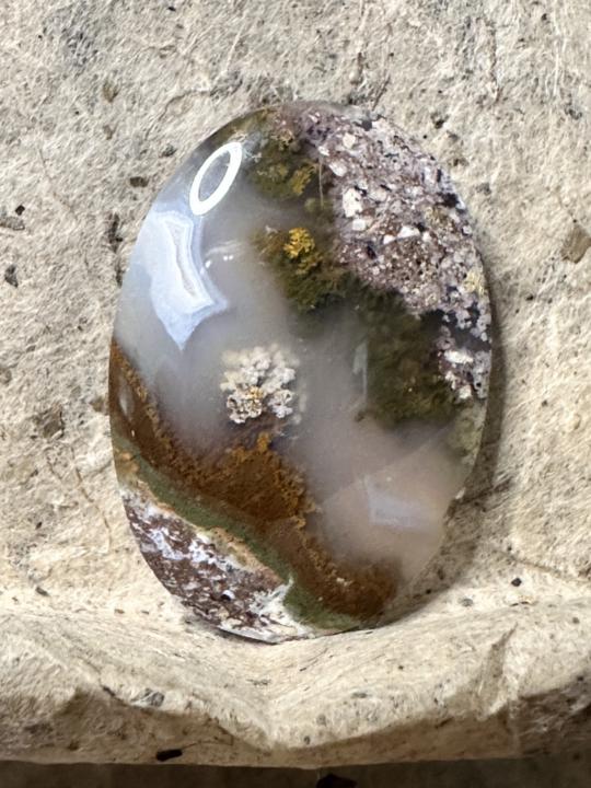 By Request Cabochons for Sale - Moss Agate