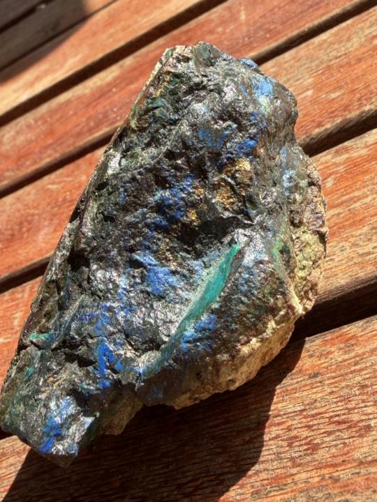 Azurite-Malachite stone