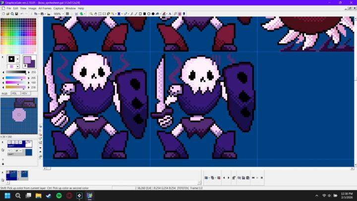 Sprites sheets de Dungeon Sweeper