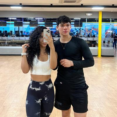 Jesús Jiménez y Andrea Zea