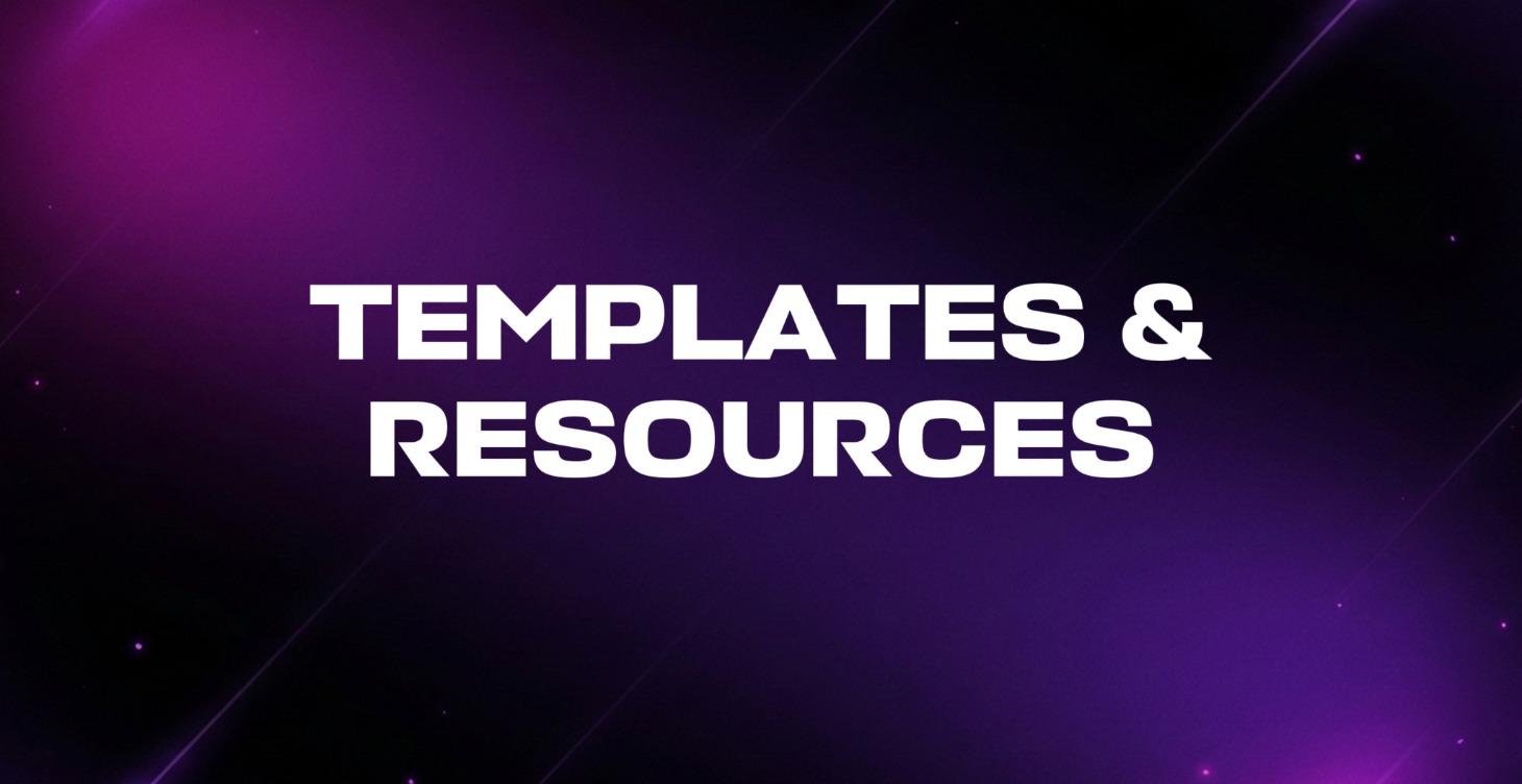 Templates & Resources