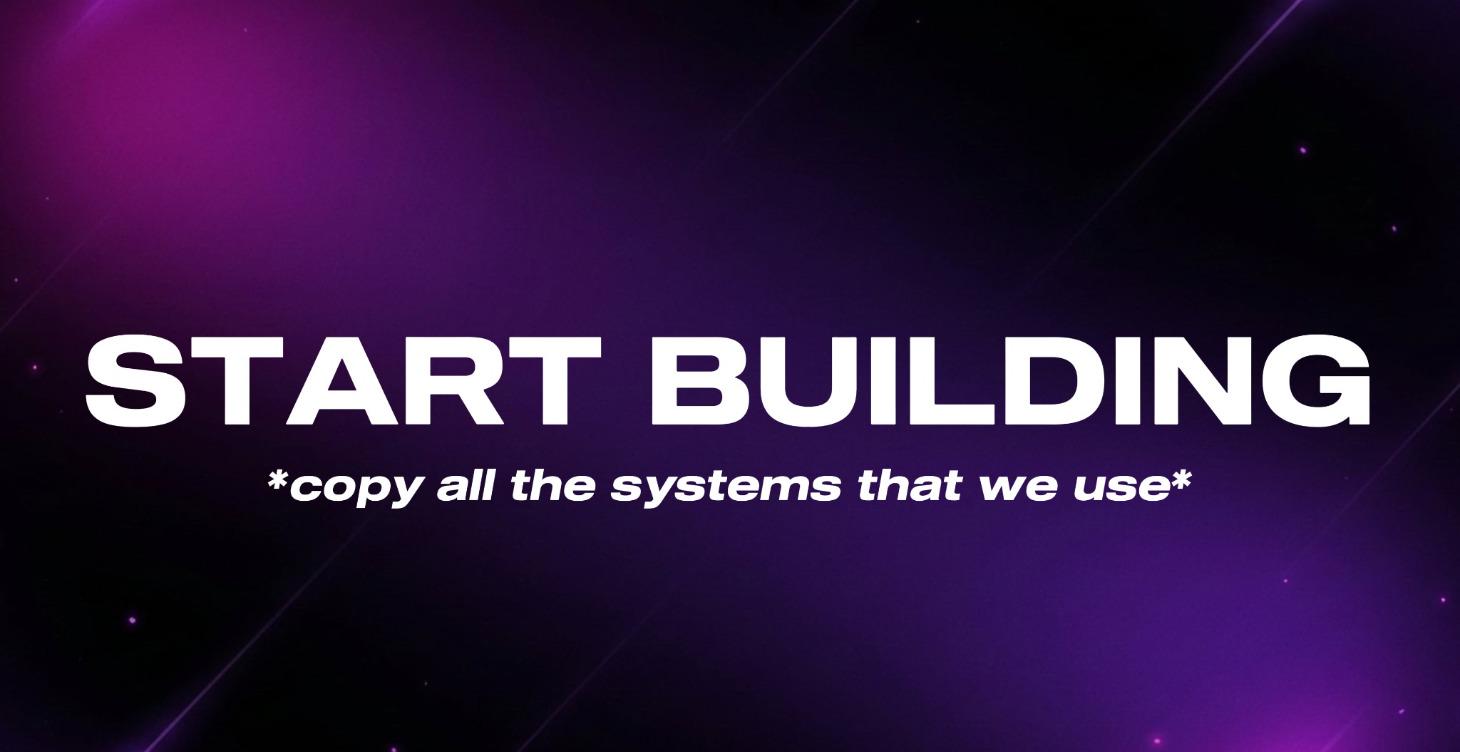 3. Start Building