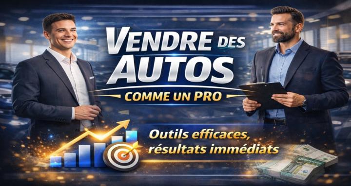 Vendre des Autos Comme un Pro