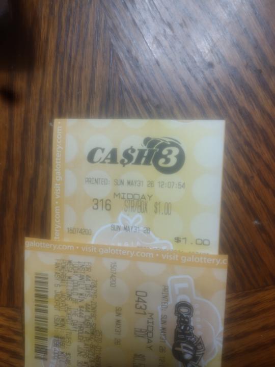 Cash 3 hit 