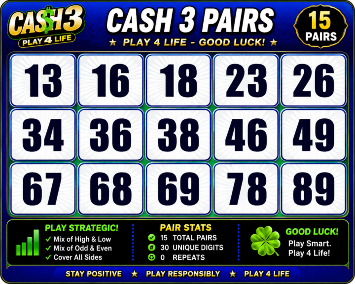 Pairs for the week of 6/21-6/27/26