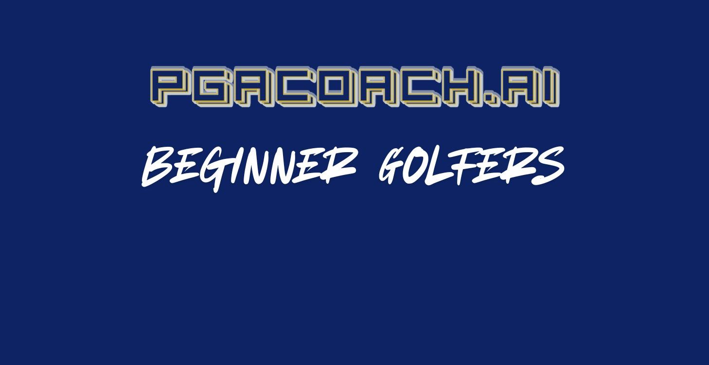 Beginner Golf Playbook