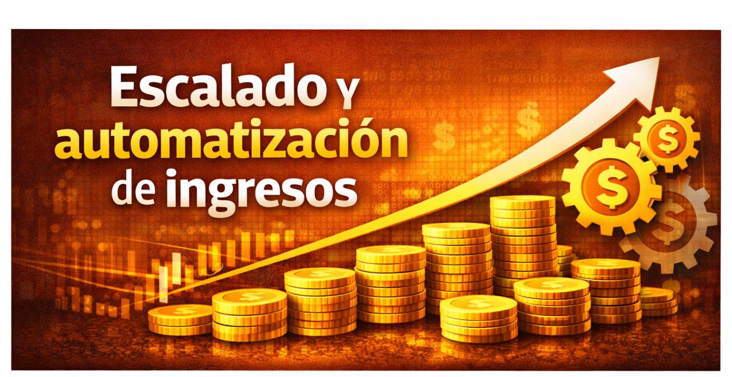 Escalado y automatización de ingresos
