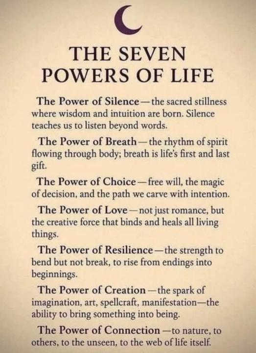 Powers of life