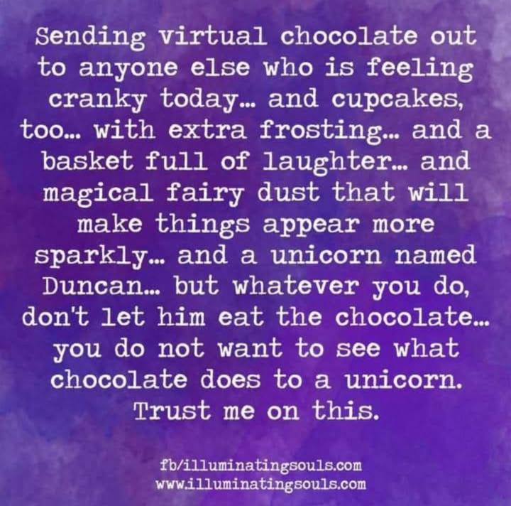 Chocolate, Sprinkles & Unicorns 🍫🦄😉