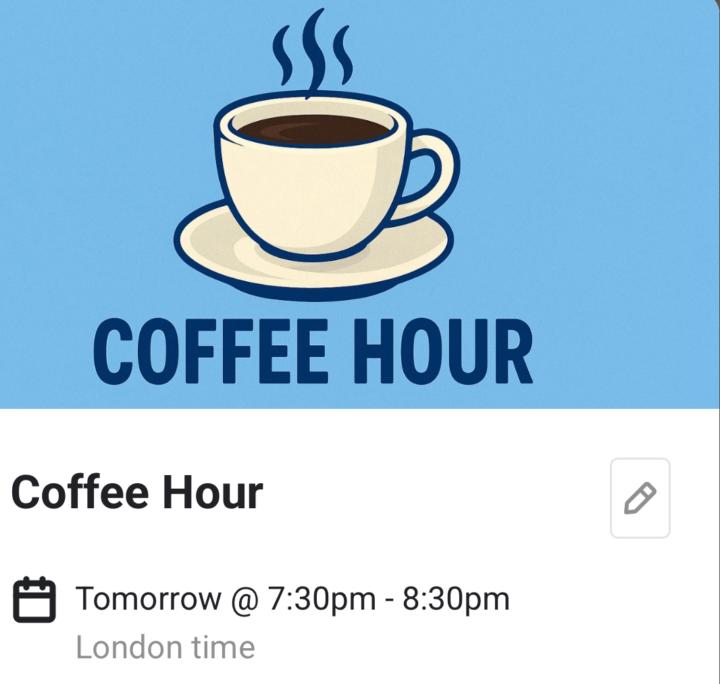 Coffee Hour