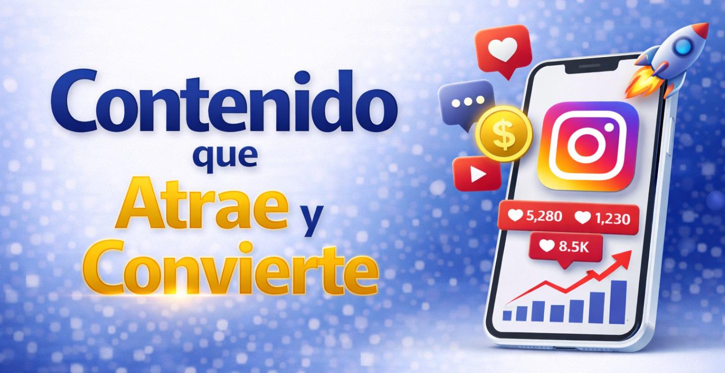 CONTENIDO QUE ATRAE Y VENDE
