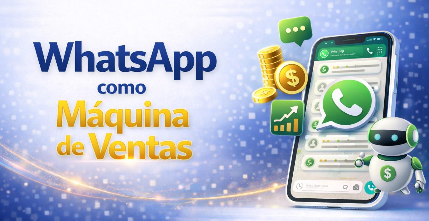 WHATSAPP COMO MAQUINA DE VENTAS