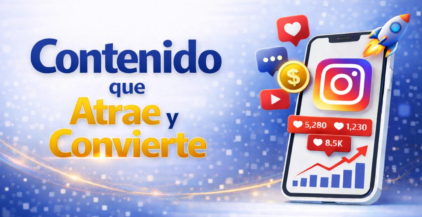 CONTENIDO QUE ATRAE Y VENDE