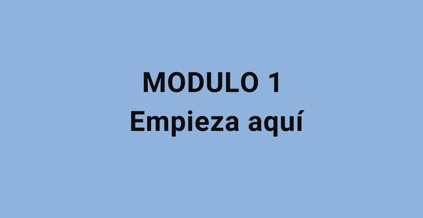 EMPIEZA AQUI - BIENVENIDOS