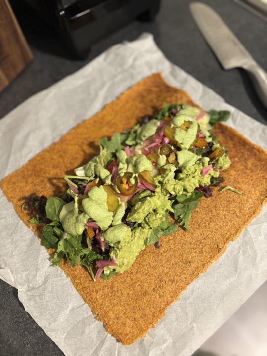 Raw Veggie Wrap