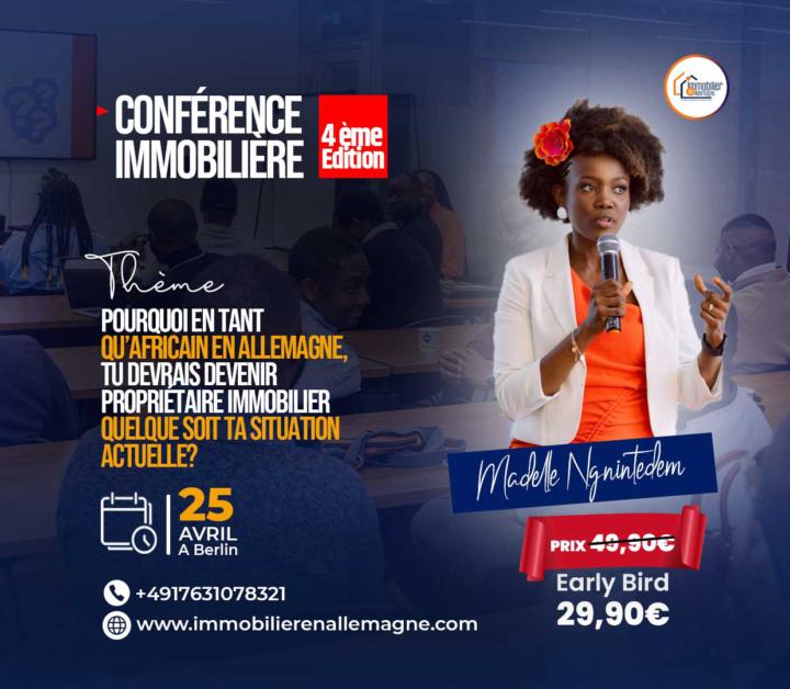 🚨 Conférence Immobilière – 4ᵉ édition | 25 avril 2026 – Berlin