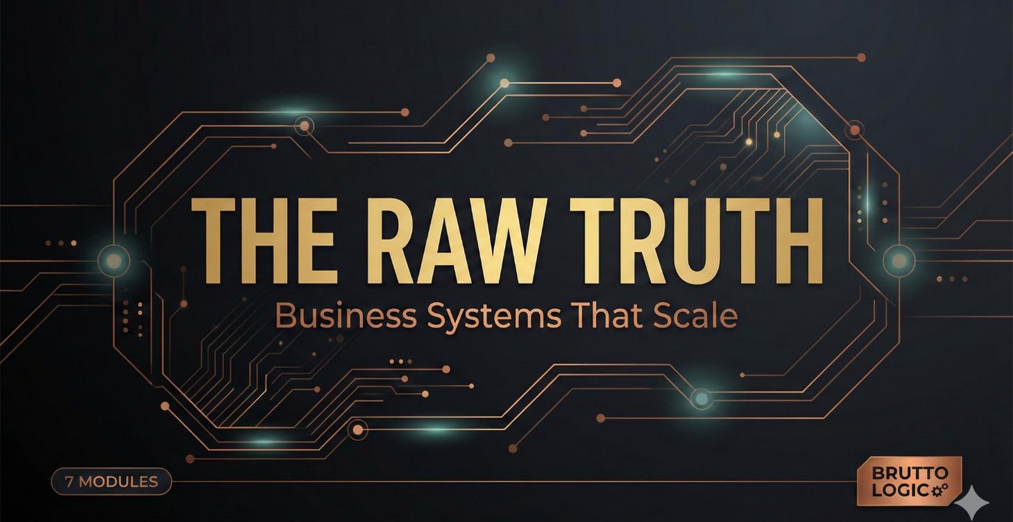 The Raw Truth: Business Systems That Scale