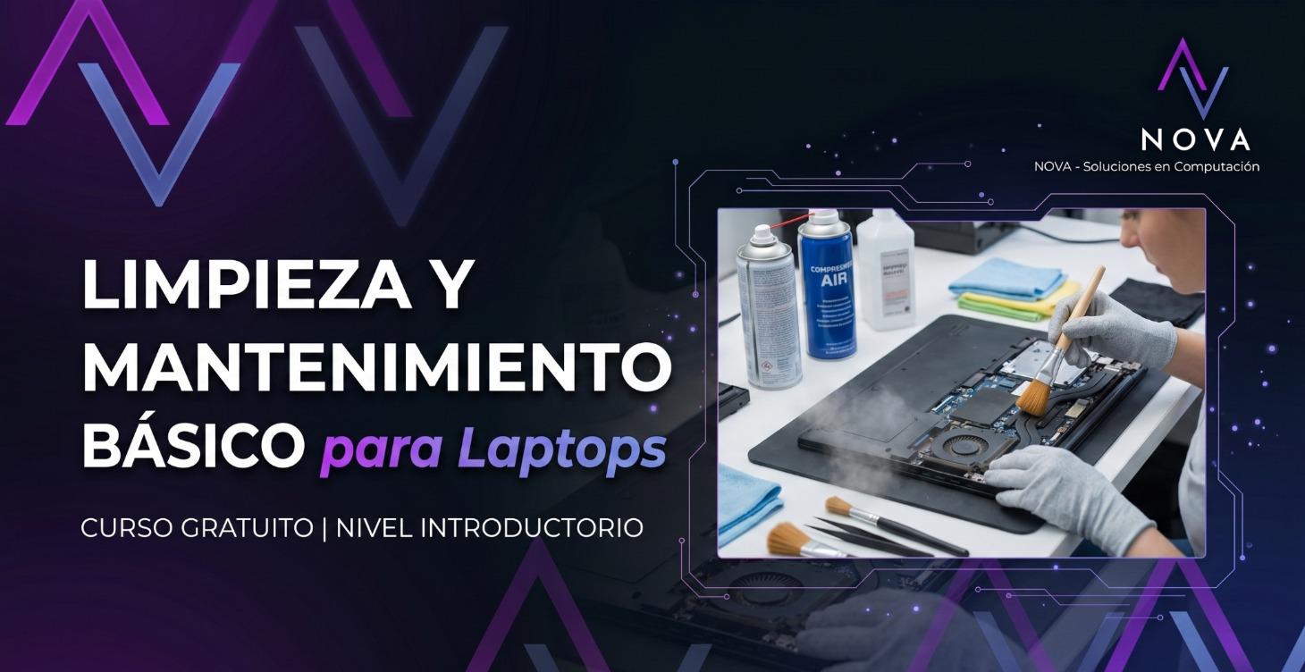 Limpieza y Mantenimiento Básico para Laptops
