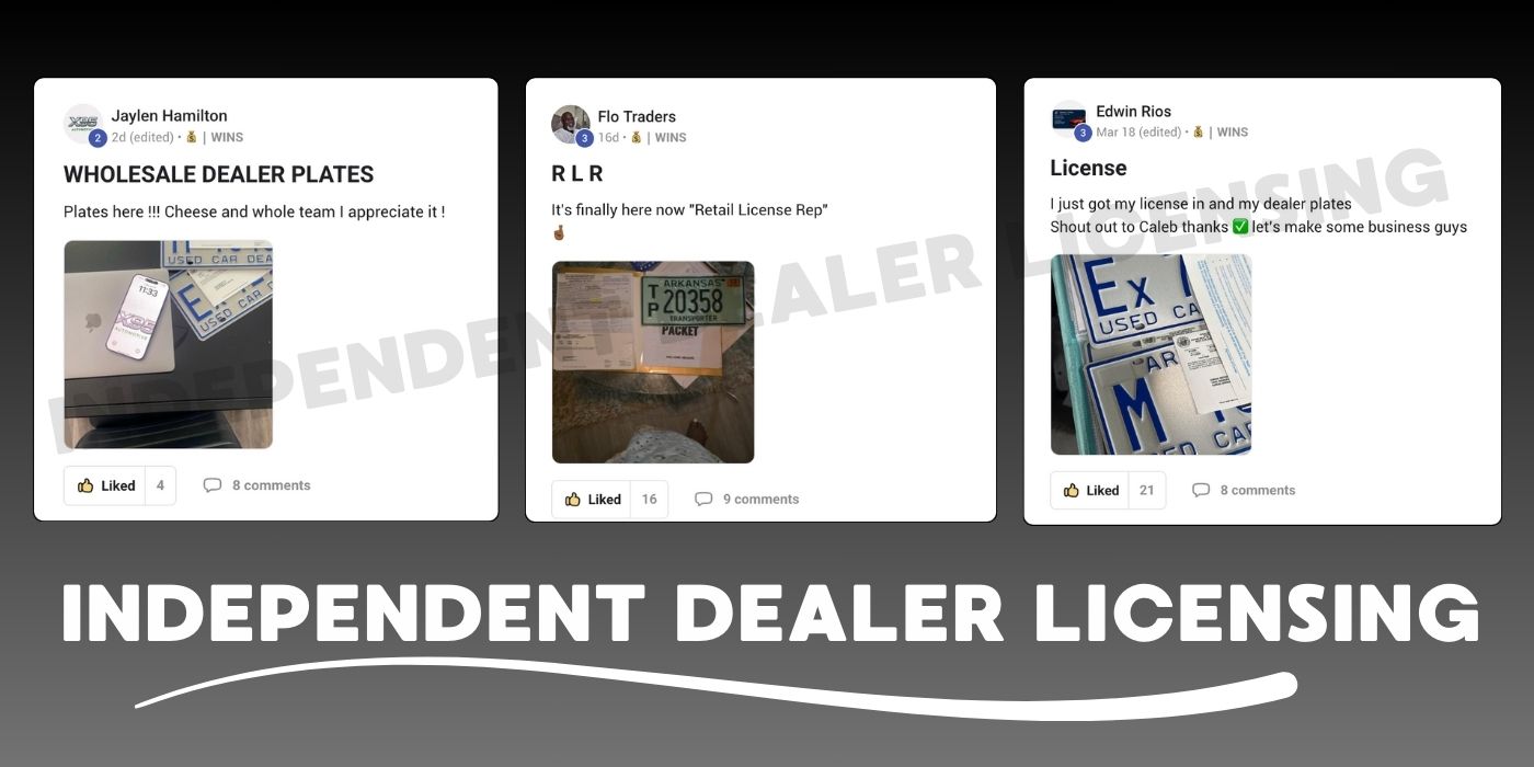 Independent Dealer Licensing