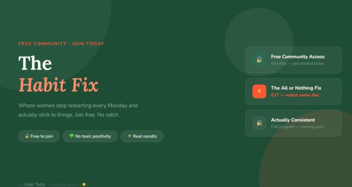 The Habit Fix