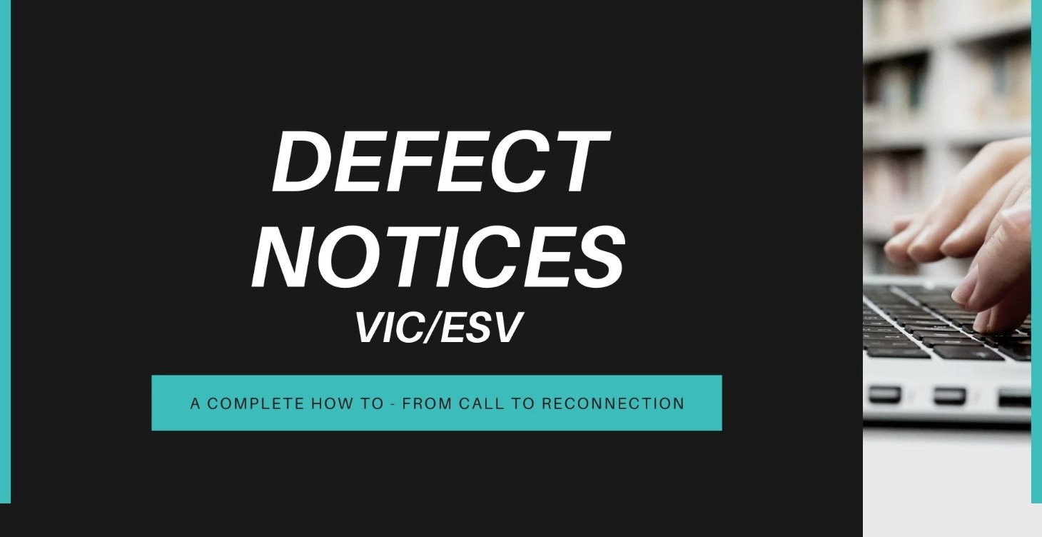 How to Handle a Defect Notice – ESV VICTORIA