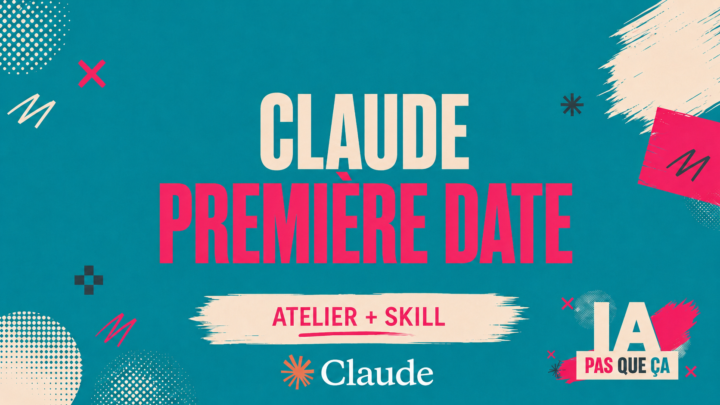Prochain atelier: CLAUDE - Première date