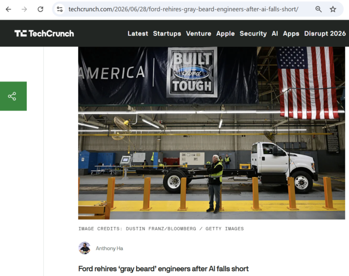 Ford est allé rechercher 350 ingénieurs d'expérience.