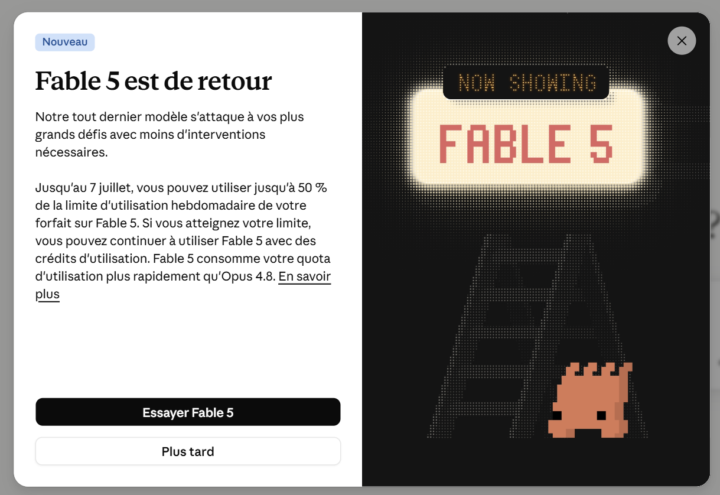 Fable est de retour... mise en garde