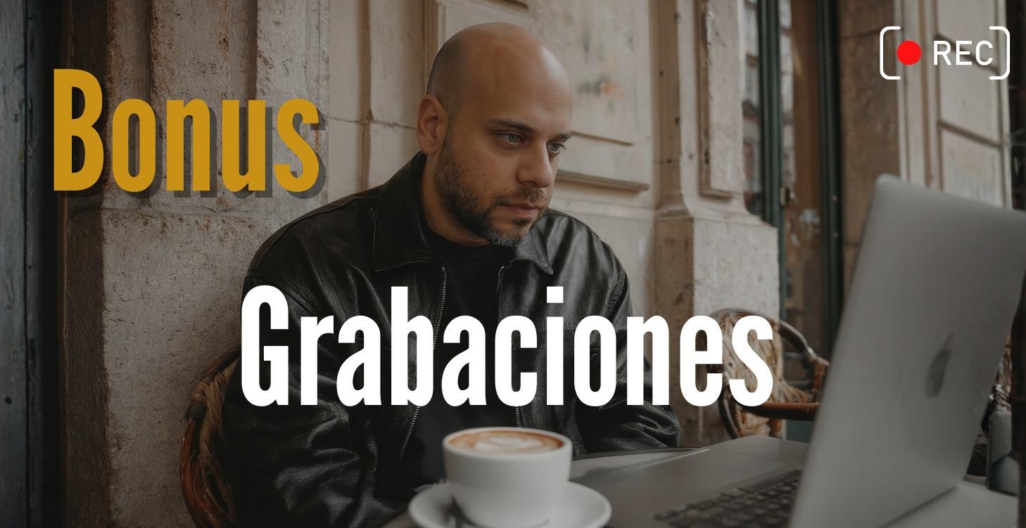 1️⃣ 3️⃣Grabaciones de Mentorías y Coaching