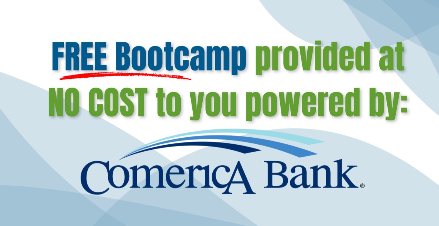 Business Boost Bootcamp powered by Comerica Bank