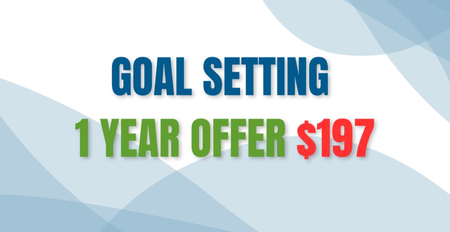Goal Setting 1 Yearly Offer $197 Jan 27 2025 Only