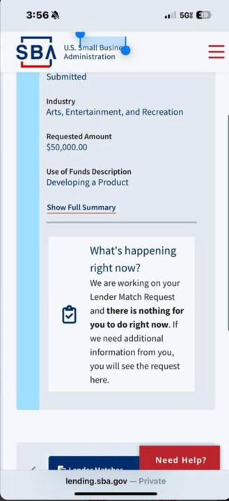 Grant funding with good or bad credits