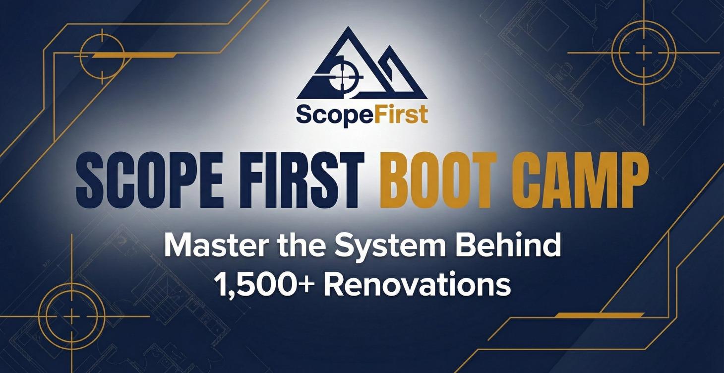 Scope First System: Stop Losing Money on Reno's