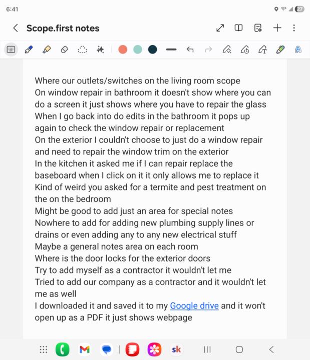 Just wanted share my notes from my first use of the software