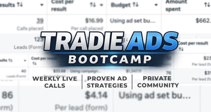 The Tradie Meta Ads Bootcamp