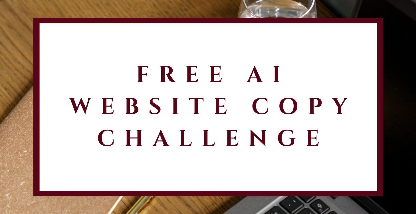 AI Website Copy Challenge
