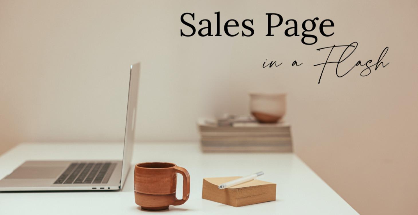 Sales Page in a Flash GPT